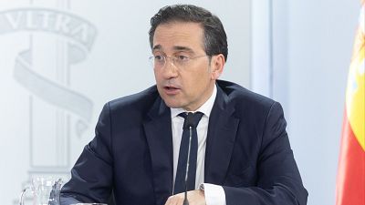 El ministro José Manuel Albares, en 'Mañaneros 360'