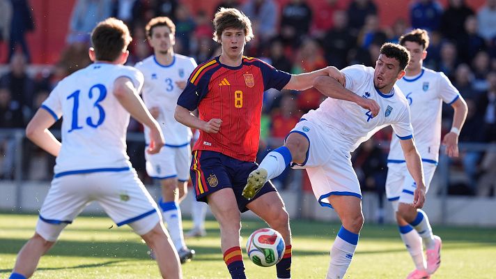 Fútbol - Clasificación Campeonato de Europa Sub-21. 7ª Jornada: España - Kosovo