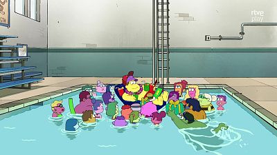 Los Green en la gran ciudad - Día de piscina - Los Green en la gran ciudad | Ver