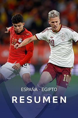 Resumen del amistoso Espa�a - Egipto