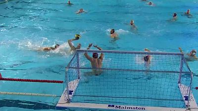 Liga Europea Masculina. 1/4 Final 3er Partido: CN At. Barceloneta - Olympiacos SFP 