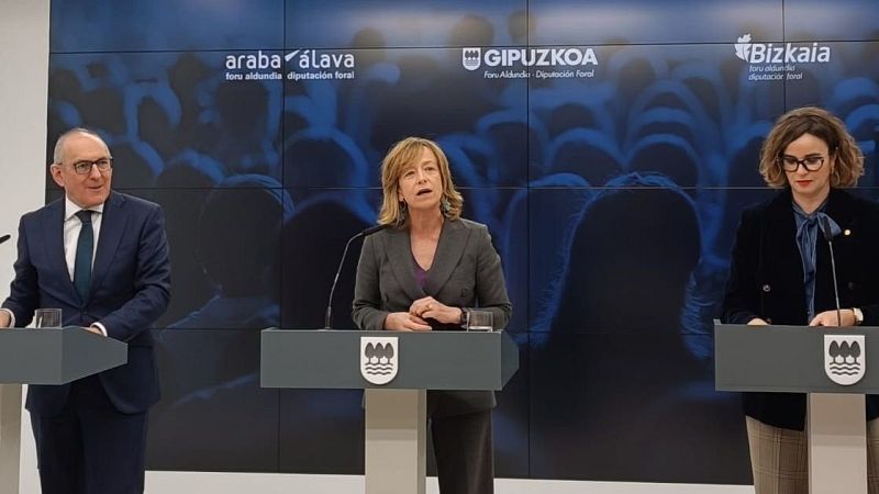 Las tres diputaciones vascas aprueban cinco medidas anticrisis para empresas y autónomos | RTVE Play - Ver ahora