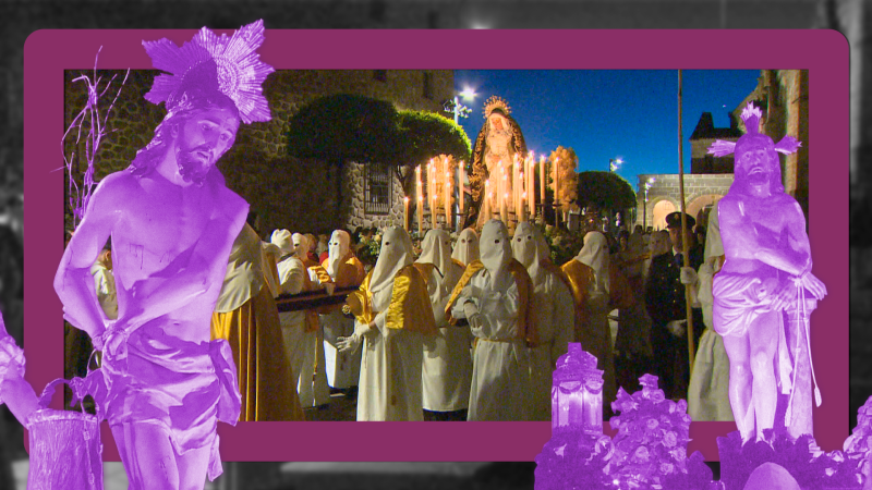 El Cristo de la Columna emociona en la Semana Santa de Plasencia - Noticias de Extremadura | Ver