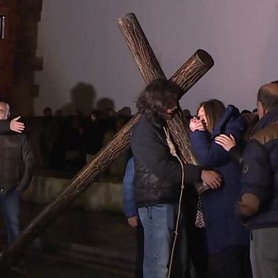 Telenorte - País Vasco - Balmaseda ultima los ensayos de su Pasión Viviente con más de 750 vecinos