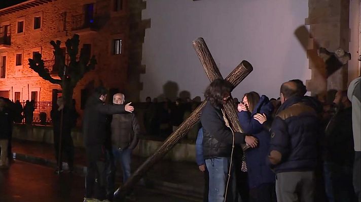 Telenorte - País Vasco - Balmaseda ultima los ensayos de su Pasión Viviente con más de 750 vecinos