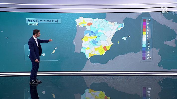 El tiempo - Rachas de viento superiores a 70 km/h en el Ampurdán, los Pirineos, el valle del Ebro, el sistema Ibérico y Baleares