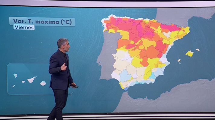 El tiempo - Rachas de viento muy fuertes en el Ampurdán, los Pirineos, el valle del Ebro, el sistema Ibérico y Menorca