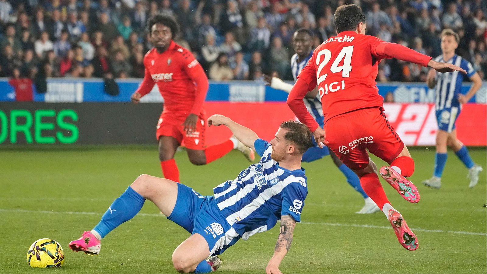 Alavés - Osasuna: resumen 30ª jornada de Liga | Primera | Ver