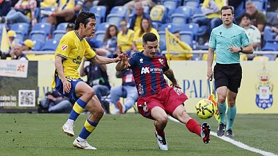 Las Palmas - Huesca: resumen del partido de la 34ª jornada de Liga | Segunda