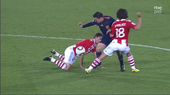 Fútbol - Fútbol - Copa Mundial de la FIFA Sudáfrica 2010. ¼ Final Paraguay – España