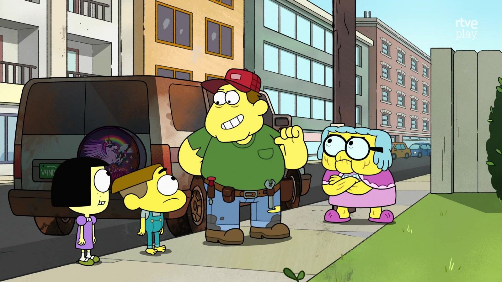 Los Green en la gran ciudad - La furgo - Los Green en la gran ciudad | Ver