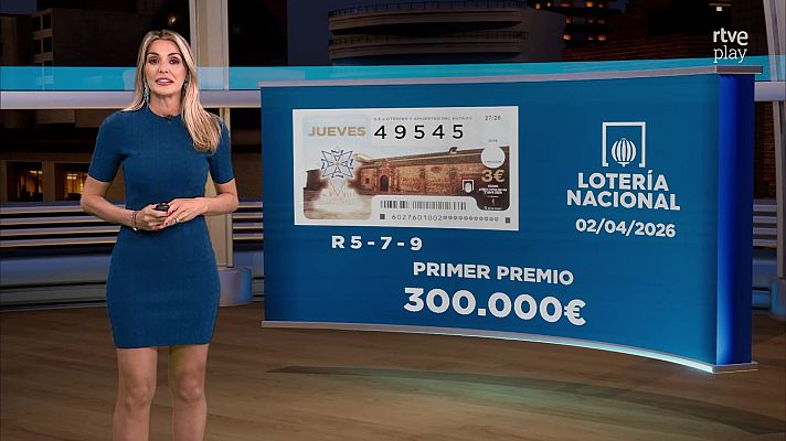 Loterías - Sorteo de la Lotería Nacional, Bonoloto, Primitiva y Jóker del 02/04/2026