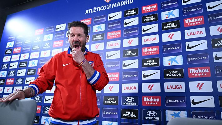 Fútbol - Simeone: "Jugamos con nuestras características desde hace 14 años"