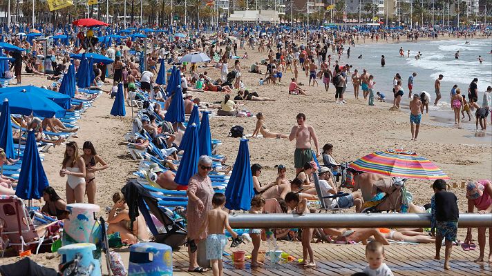 El tiempo - Sol, altas temperaturas y tiempo estable en casi todo el país