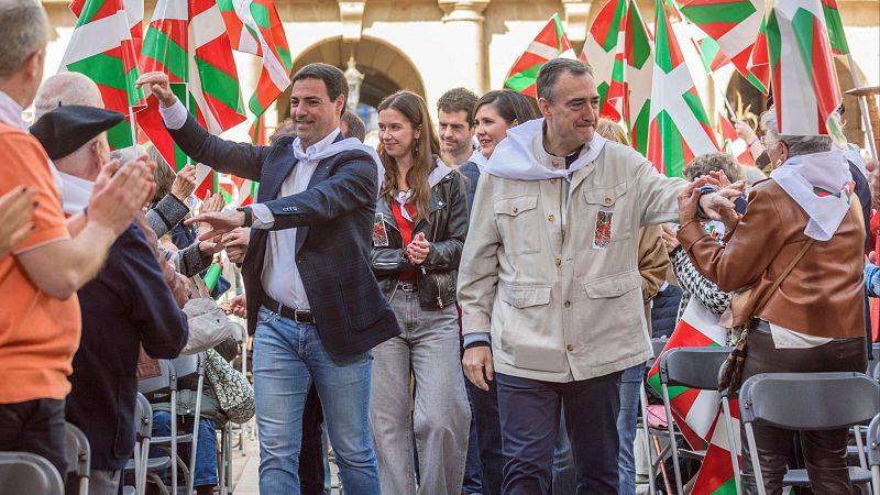 Aberri Eguna: el PNV dice que está "en juego" el futuro de Euskadi - Informativo 24h | Ver