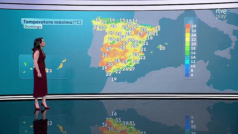 El Tiempo Noche - 05/04/26 - RTVE.es - El tiempo | Ver