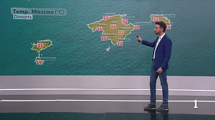 Informatiu Balear - El temps a les Illes Balears - 06/04/26