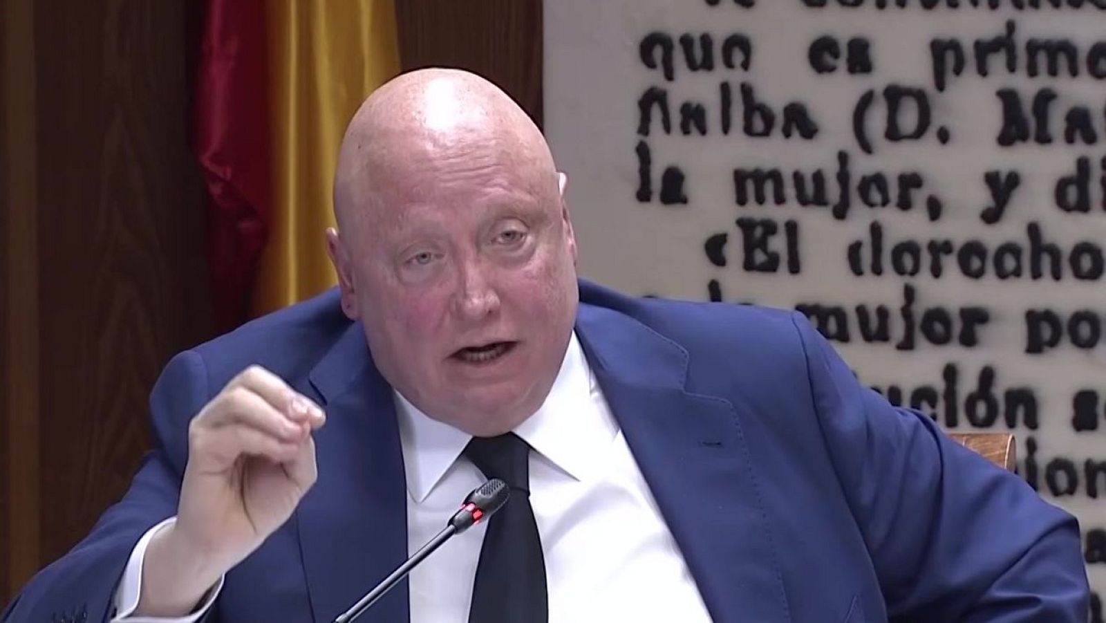 Fernando Samper, presidente de Forestalia, he declarado hoy en la comisión 'Koldo' del Senado - Noticias Aragón | Ver