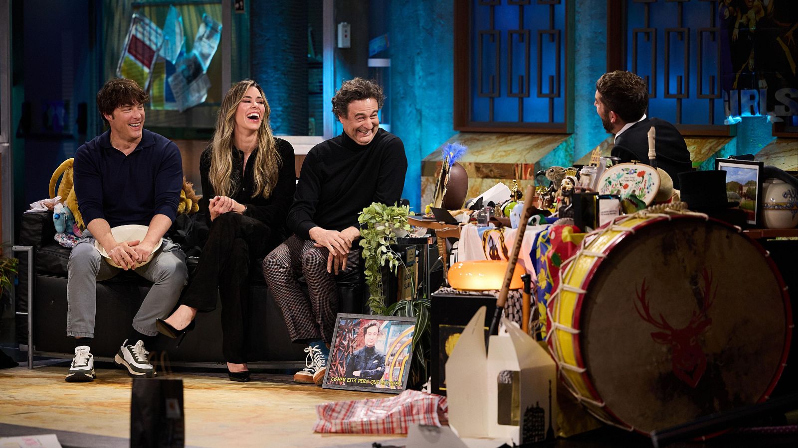 Marta Sanahuja, Pepe Rodr�guez y Jordi Cruz