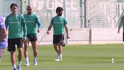 Isco vuelve a entrenar con el grupo m�s de cuatro meses despu�s de su lesi�n