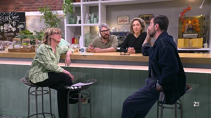Cafè d'idees - 'Perfectes desconeguts' amb David Selvas, Biel Duran i Vanessa Segura