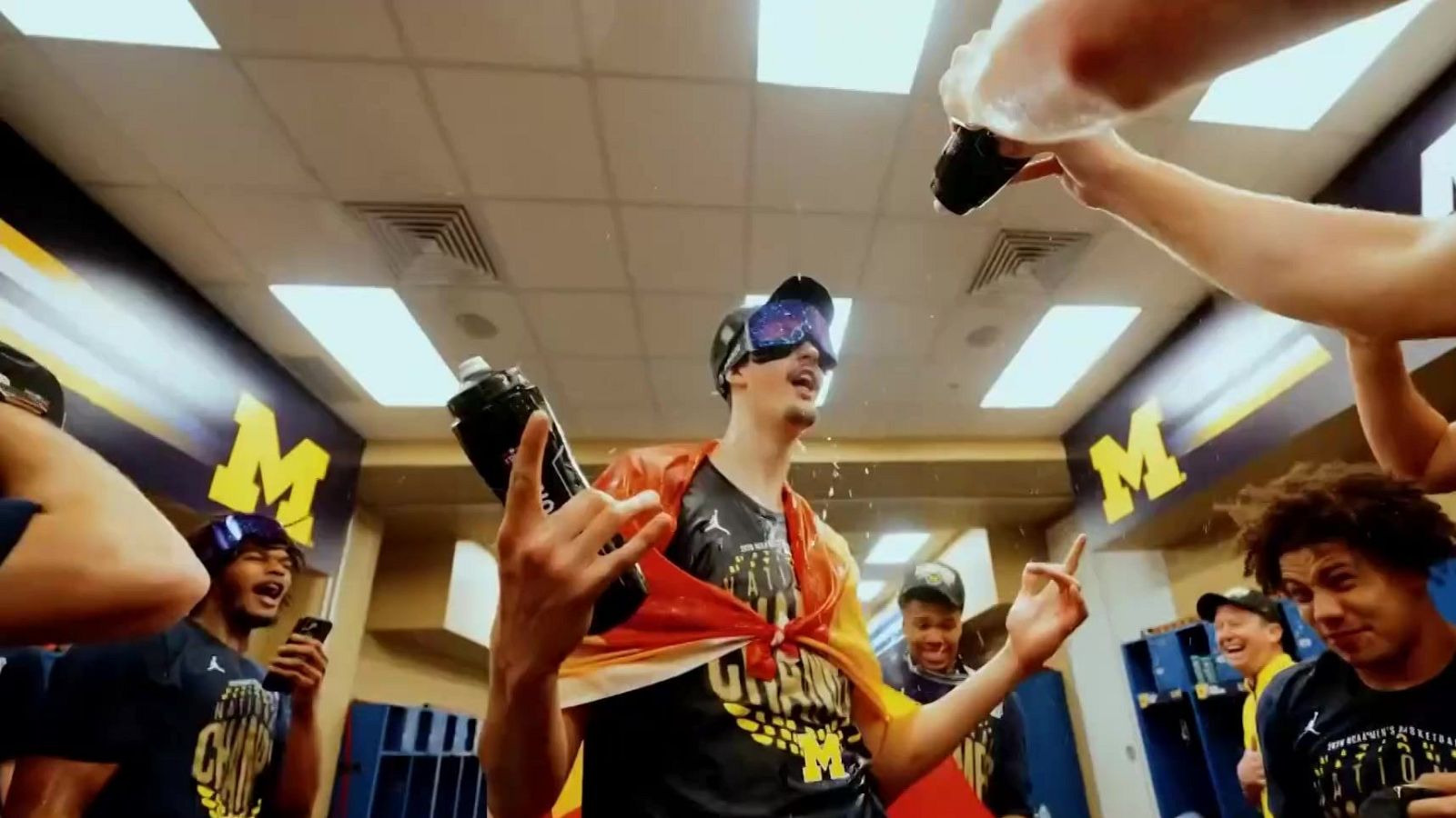 El zaragozano Aday Mara hace historia al ganar la liga universitaria de EE.UU. con Míchigan - Noticias Aragón | Ver