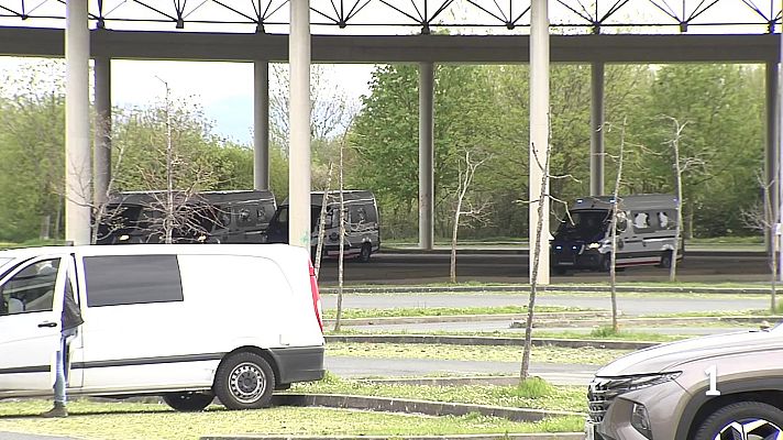 Telenorte - País Vasco - Vitoria blinda la ciudad por el partido a puerta cerrada entre Baskonia y Maccabi Tel Aviv