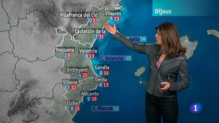 L'informatiu - Comunitat Valenciana - El tiempo en la Comunidad Valenciana - 27/02/13