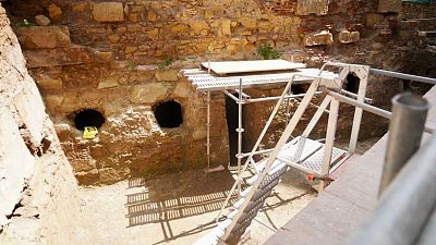 Las galer�as subterr�neas del entorno del Parque Lobera abrir�n en un a�o y medio