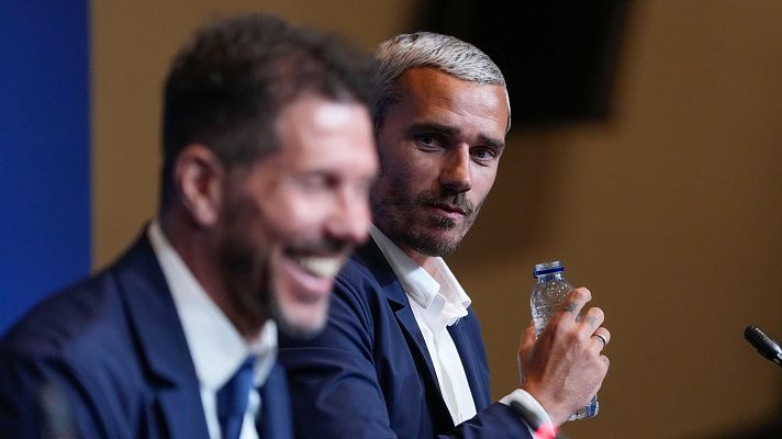 Fútbol - Simeone, a Griezmann: "Gracias por todo lo que nos diste y nos vas a dar. Te quiero mucho"