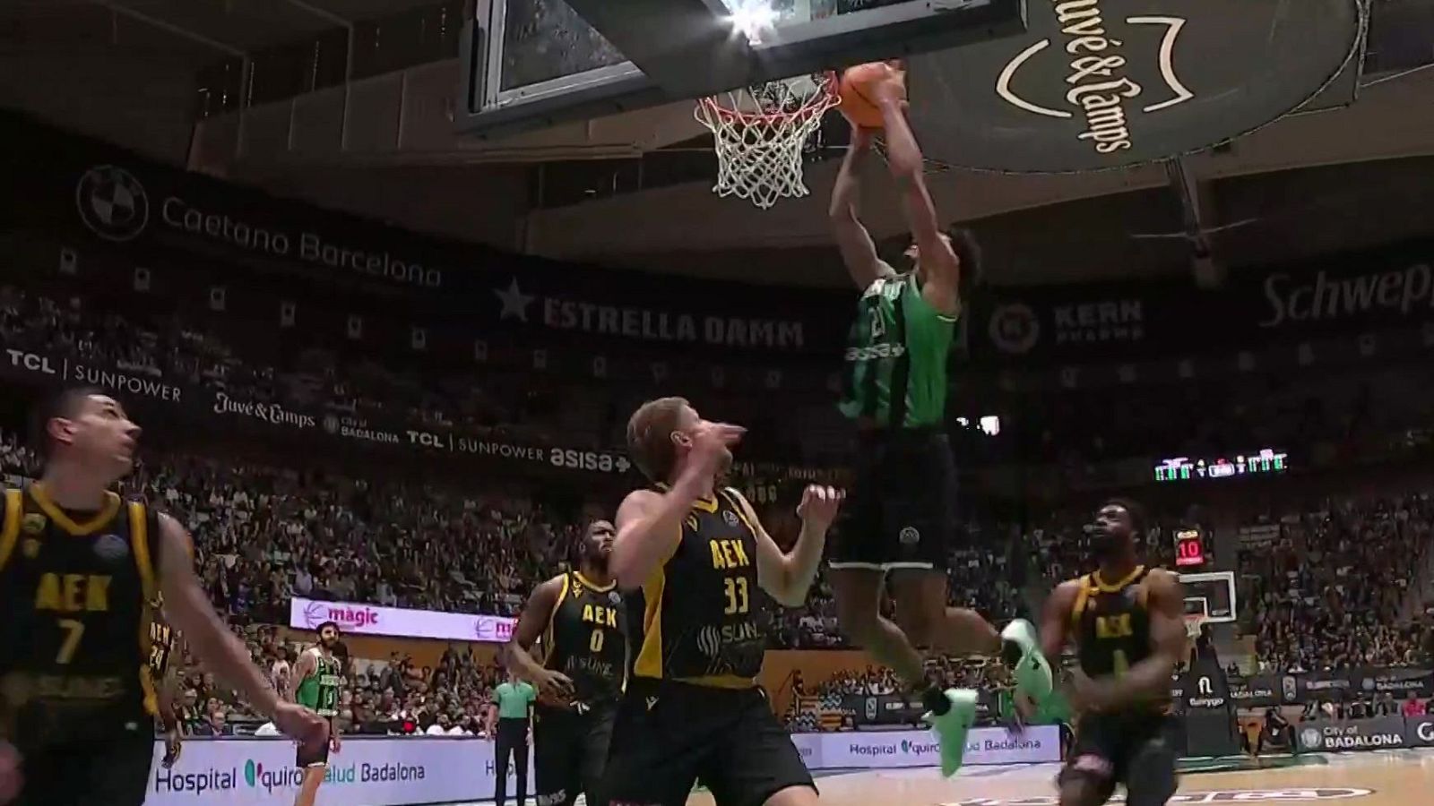 Baloncesto - Champions League. 1/4 Final 2º Partido: Joventut Badalona - AEK Atenas - Baloncesto en RTVE | Ver