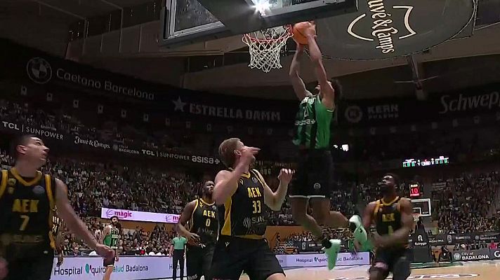 Baloncesto en RTVE - Champions League. 1/4 Final 2º Partido: Joventut Badalona - AEK Atenas