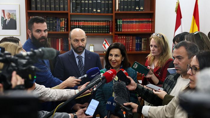 Informativo 24h - Robles confirma que Israel retuvo a un soldado español en Líbano