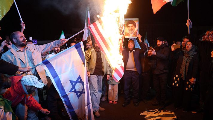 Telediario 1 - ¿Quién se puede atribuir la victoria de la guerra en Irán?