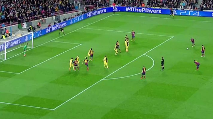 Conexión vintage - Champions: At. Madrid - FC Barcelona 2014 y 2016