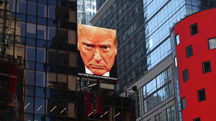 Cartel en Nueva York de Donald Trump