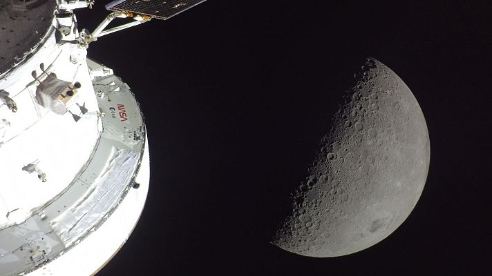 Telediario 2 - Cómo se adapta el cuerpo a una misión espacial