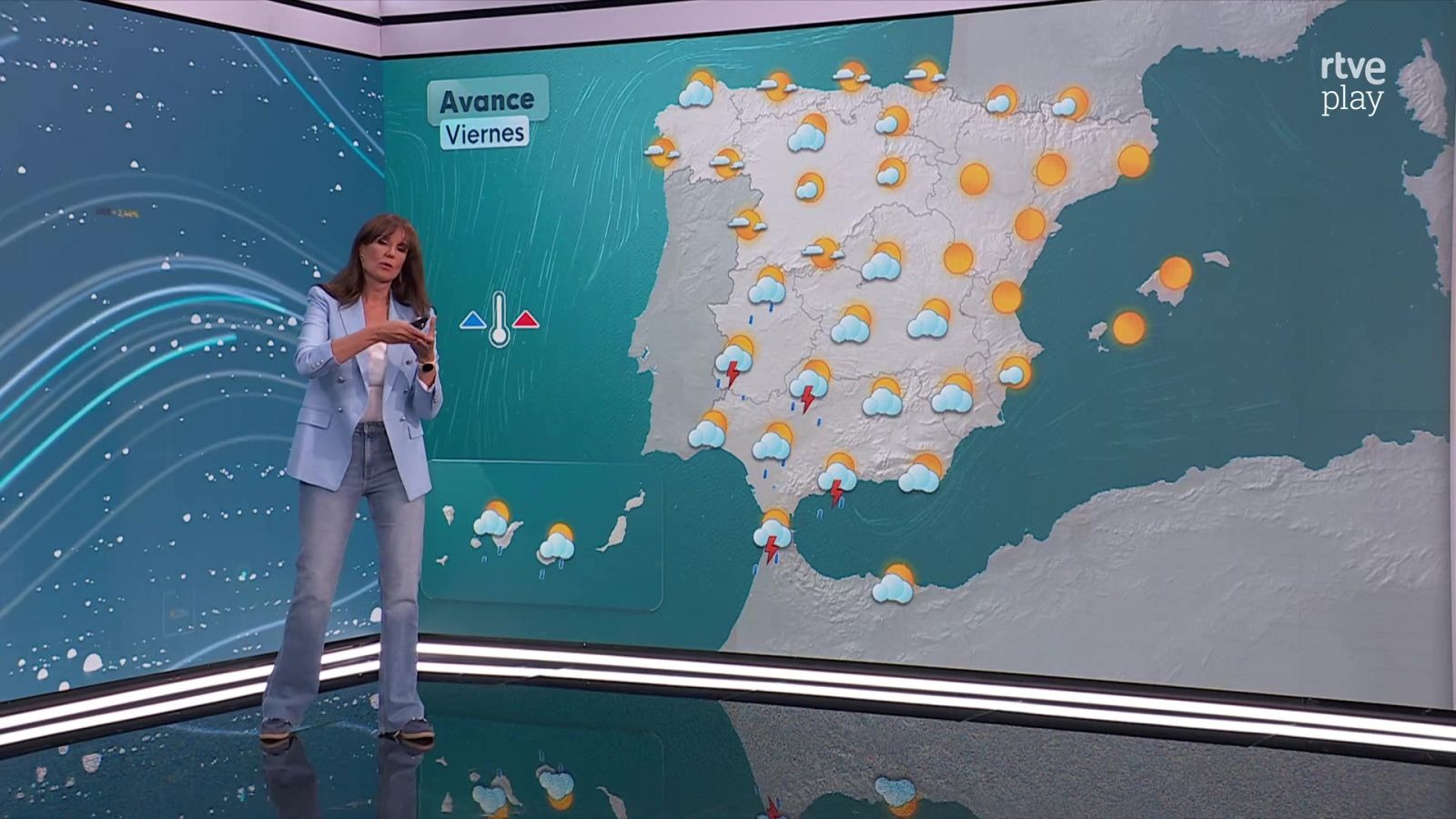 El Tiempo Noche - 08/04/26 - RTVE.es - El tiempo | Ver