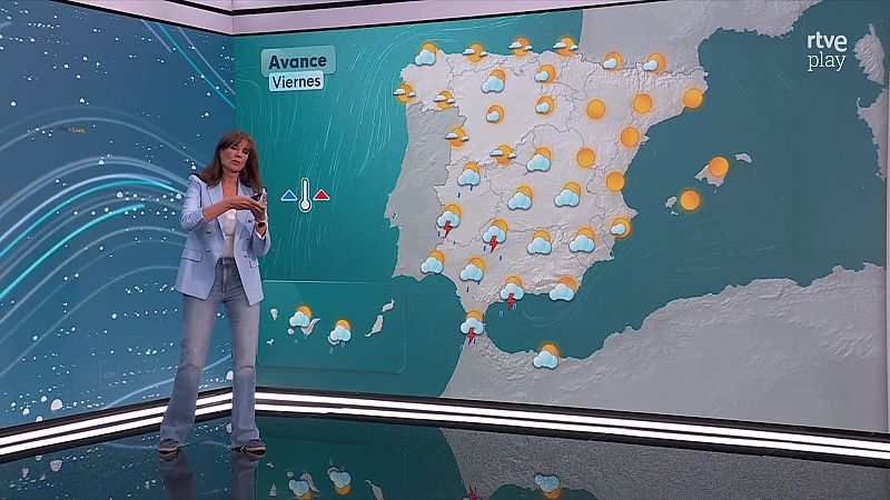 El Tiempo Noche - 08/04/26 - RTVE.es - El tiempo | Ver