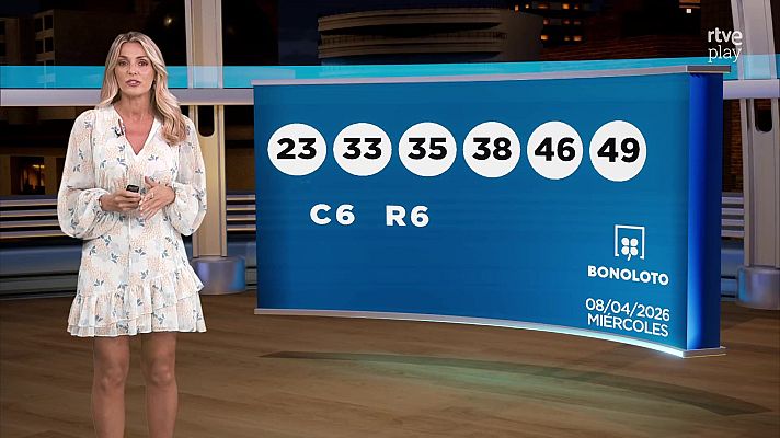 Loterías - Sorteo de la Bonoloto del 08/04/2026