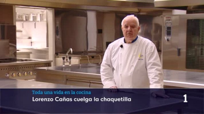Informativo Telerioja - Lorenzo Cañas se jubila tras una vida dedicada a los fogones