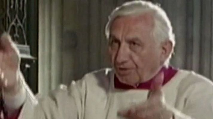Telediario 1 - Georg Ratzinger, el hermano mayor de Benedicto XVI