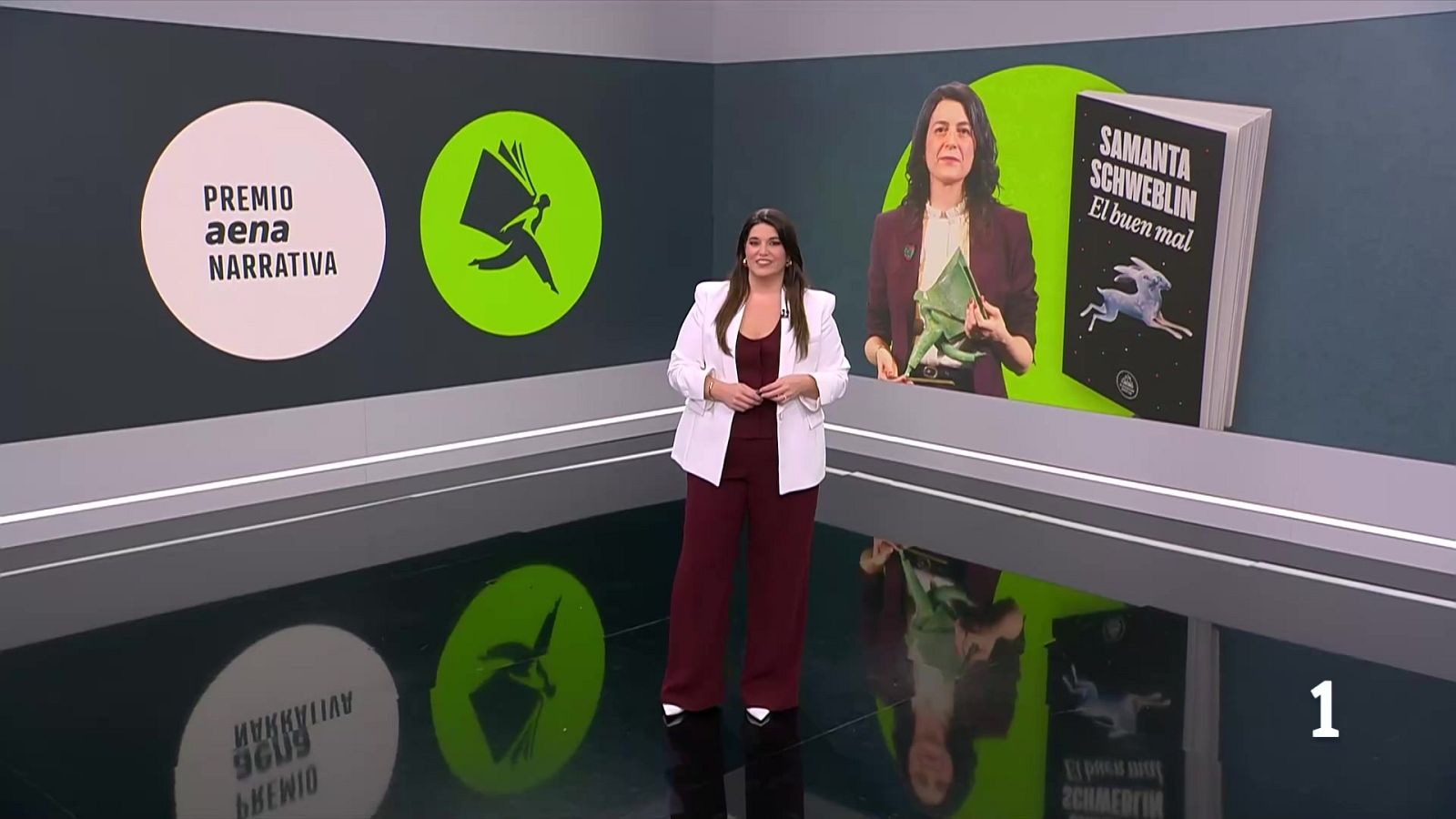 Samanta Schweblin guanya el Premi Aena amb ‘El buen mal’ - L'Informatiu | Ver