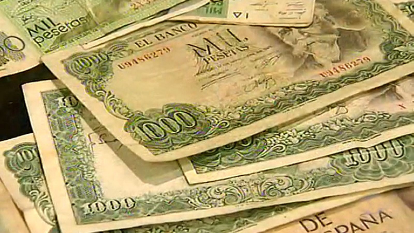 Todavía siguen en la calle 1.600 millones de euros en pesetas | Ver