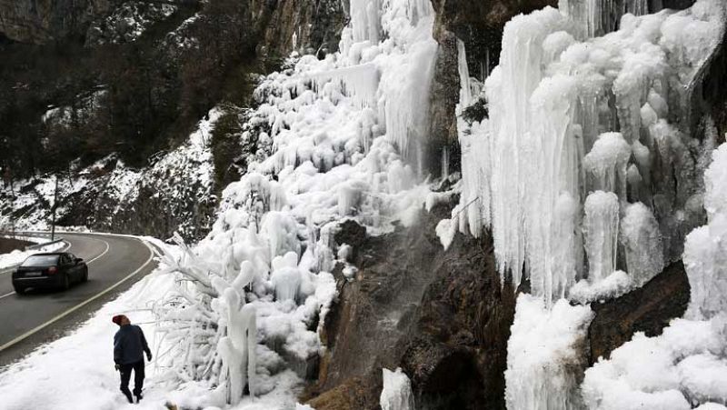 Nevadas en el norte, centro y este peninsular