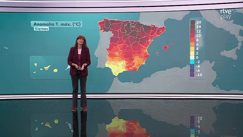 El Tiempo Noche - 09/04/26 - RTVE.es - El tiempo | Ver
