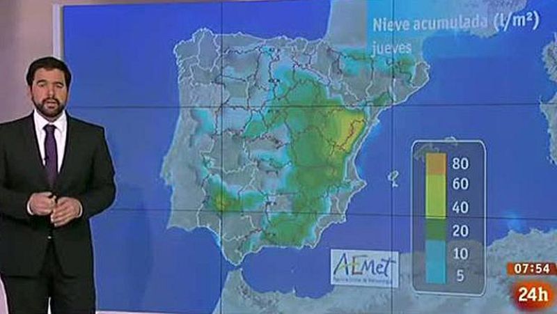 Solo el norte se salva de la lluvia - El tiempo | Ver