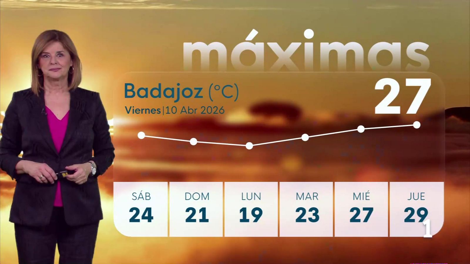 El tiempo en Extremadura - 10/04/2026 - Ver ahora