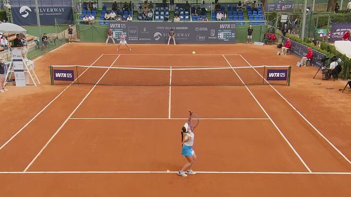Tenis - WTA 125 Madrid. 1ª semifinal: Polina Kudermetova - Lisa Pigato
