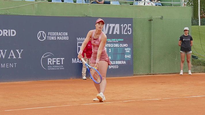 Tenis - WTA 125 Madrid. 2ª semifinal: Ane Mintegi del Olmo - Marina Bassols Ribera